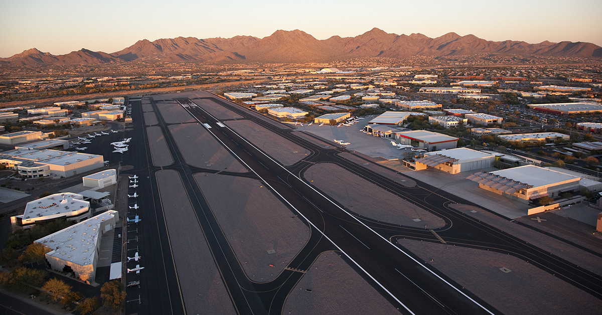 Scottsdale Airport private jet charter